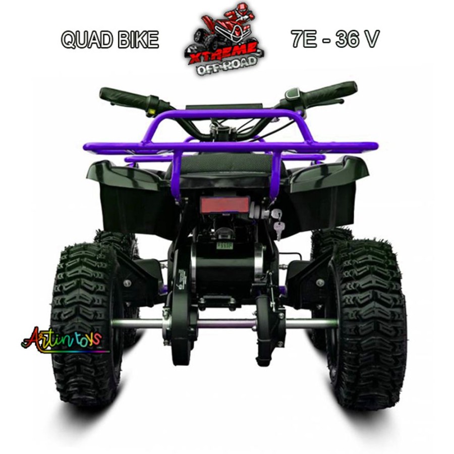 36 V 1000 W Kids Electric Atv Quad Blue (7E) | Artin Toys Clearance